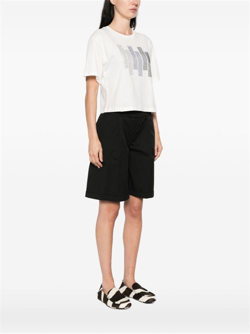 T-shirt donna Emme Marella bianca con stampa EMME Marella | TESSILE001